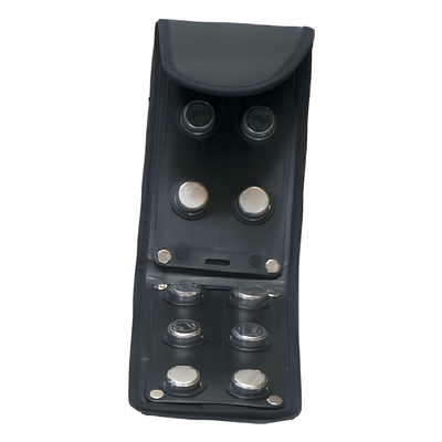 Cartera de Piel Para 10 Eventos, Diseño Ligero y Compacto, Compatible con Lector DigiTool GC-01