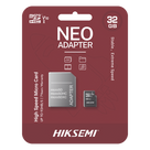 Memoria microSD con Adaptador / 32 GB / Clase 10 / NAND TLC / 92 MB/s Lectura / Multipropósito