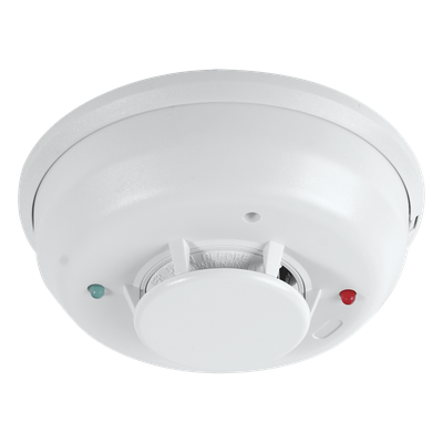 Detector de Humo Foto-Térmico Convencional de 2 Hilos con Sonorizador Integrado 85 dB, Serie i3