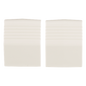 Unión recta de base, para uso con canaleta T70, Material PVC Rígido, Color Blanco Mate