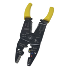 Pinza Multifuncional / 8.5 in / Pelacables 10-22 AWG / Cortador 3mm / Plegador Terminales