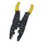 Pinza Cortacables / Pelacables 10 a 22 AWG con Plegador de Conectores.