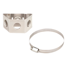 Adaptador de Sujetadores de Presión / Acero Inoxidable / Tubo 1 a 2 (25.4 a 50.8 mm) / Agujero Pasante 3/4' / Paquete 10 Piezas