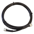 Jumper Coaxial / Baja Pérdida Equivalente LMR400 / 10.31 mm Diámetro / N Macho / 3.05 m (10 Pies) / Blindaje >90 dB