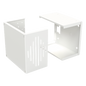 Gabinete para Resguardo de Sirena de 30 W (SF581A o SF581L No incluida), Preparación para Tamper (No incluido).