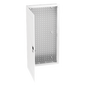 Gabinete de Montaje en Pared / Acero Calibre 18 / Capacidad 16 kg (35 lb) / Puerta Reversible con Cerradura / Ventilación Integrada / 28 in de Altura