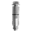 Taquete Expansor Tipo Z / 5/16\" x 2\" (51 mm) / Carga Tensión 235 kg / Carga Cortante 360 kg / Zamac Resistente a Corrosión / Dureza 82 Rockwell B