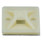 Montaje Adhesivo para Bridas / 4 Vías / 20 x 20 mm (0.785 x 0.785 in) / Nylon 6.6 V-2 / Interior y Exterior / Paquete 100 pz