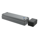 Sensor de Puerta Peatonal Inalámbrico / Tecnología Trio-Frequency Anti Interferencias / Alcance Magnético 25 mm / Batería 3.6V 2600mAh / Vida Útil 2 Años / Compatible con Puertas Seccionales y Bati