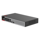 Switch PoE+ Administrable L2+ / 8 Puertos PoE+ Gigabit / 2 Uplink SFP 2.5G / 125W PoE / 30Gbps / 1U