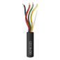 Carrete de Cable de 305 Metros (1000 Pies) / 4 x 14 AWG / Cable Direct Burial / Color Negro / Para Uso en Intemperie / Uso en Aplicaciones en Sistemas de Detección de Incendio y Sistemas de Evacuac