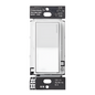 Atenuador auxiliar Sunnata de pared para control de 3 vías o escalera, 120 V, compañero cableado del atenuador principal del sistema RadioRA 3, color blanco mate (Snow)