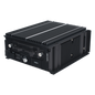 DVR Móvil Híbrido / 12 Canales / 4 TURBO HD + 8 IP PoE / H.265 / 2 Megapixel / 4G / WiFi / GPS+GLONASS / SSD 4 TB / 9-36 VDC / Sin Ventilador