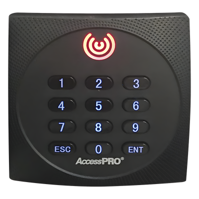 Lector de Proximidad con Teclado / 125 kHz / Wiegand 26 bits / Exterior / Contraseñas