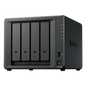 NAS DiskStation DS925+ | 4 Bahías | Expandible a 9 Bahías | 2 Puertos 2.5GbE | 2 Ranuras M.2 NVMe | AMD Ryzen V1500B | 4 GB DDR4 ECC | Hasta 565 MB/s Escritura Secuencial | Compatible con RAID | Sy
