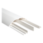 Ducto media caña color blanco de dos vias, de PVC auto extinguible,  90.5 x 19.7 x 1220mm (9400-01250)
