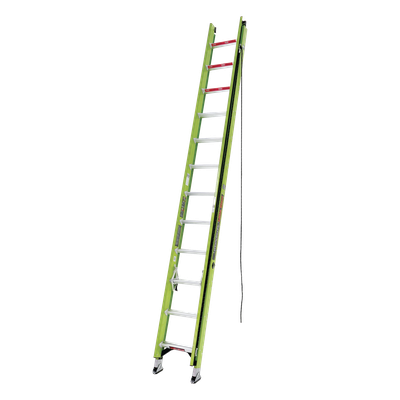 Escalera de Extensión de Aluminio + Fibra de Vidrio Hasta 7.31 m. !La Más Liviana del Mundo! (No. Parte: 18724)