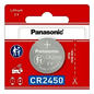 Batería de Litio tipo Moneda 3V / CR2450/ 1pza ( Batería no recargable )