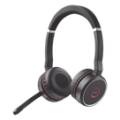 Diadema / Auricular Jabra Evolve 75 SE Stereo / Bluetooth + USB-A / Cancelación Activa de Ruido / Compatible UC (7599-848-109)