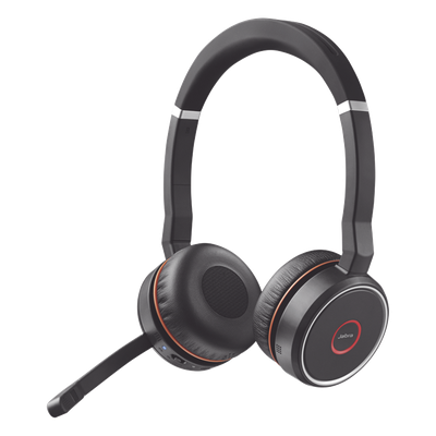 Diadema / Auricular Jabra Evolve 75 SE Stereo / Bluetooth + USB-A / Cancelación Activa de Ruido / Compatible UC (7599-848-109)