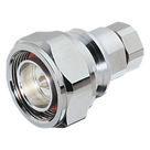 Conector Coaxial DIN 7/16 Macho / 50 Ohm / 0-7500 MHz / 1.0 kW @ 900 MHz / IMD -120 dBm / 884 Vrms