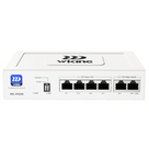 Switch PoE No Administrable / 4 Puertos 10/100 Mbps PoE af/at / 2 Puertos Uplink 10/100 Mbps / Presupuesto PoE 45 W / Alcance Extendido 250 m (820.2 ft)
