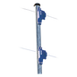 Aislador de Paso Azul Reforzado para Cercos Eléctricos / Aislamiento hasta 18 kV / Resistente a Clima Extremo / Polipropileno y Policarbonato