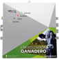 Energizador Ganadero / 10,000 Volts / 0.2 a 5.0 Joules Ajustable / 25 km Lineales / Alimentación 90-260 Vca y 12 Vcd / Panel Solar / NEMA 2