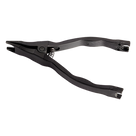 Pinza de Conexión Coaxial / Nylon 66 Reforzado con Fibra de Vidrio / 64 g / Sin Soldadura / Certificación CE-ROHS