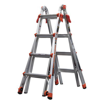 Escalera Multi-Posiciones de 5.18 m (17') para Superficies Inclinadas  (SKU 15417-001).