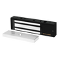 Chapa Magnética 1200 Lbs / En Color Negro / Con Sensor De Adherencia / Led De Estatus / Alimentación 12/24 Vdc Ajustable / Libre de Magnetismo Residual