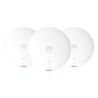 Kit de 3 - Punto de Acceso Wi-Fi 6 /  1.775 Gbps / MU-MIMO 2x2:2 (2.4GHz y 5GHz) / Smart Antenna 20% más cobertura / Instalación en techo y pared / Seguridad WP3 / Con Administración Gratuita desde