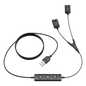 Cable para Entrenamiento en “Y” para Diademas Yealink de la Serie YHS (1 PIEZA)