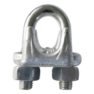 Nudo de Perro para Cable de Retenida / Acero Forjado 3/8\" / Rosca 7/16\" (11.11 mm) / Longitud 9\" (228.6 mm) / Torque 25-45 lb-ft / Galvanizado