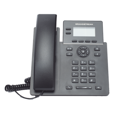Teléfono IP Grado Operador, 2 líneas SIP con 4 cuentas, puertos Gigabit PoE, codec Opus, IPV4/IPV6 con gestión en la nube GDMS