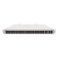 (CRS354-48G-4S+2Q+RM) Cloud Router Switch 48 puertos Gigabit Ethernet, 4 puertos SFP+ 10G, 2 puertos QSFP+ 40G, Montaje en Rack