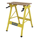 Banco de trabajo portátil / Capacidad 100 kg / Base inclinable / Acero resistente / 60.5 cm ancho / 1.98 ft altura