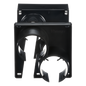 Tapa con 2 Salida a Tubo Corrugado de 1.5in (38mm), Para uso con Canaletas 4X4 FiberRunner™, Color Negro