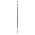 Poste de Esquina para Cerca Electrificada / 1.2 m (3.9 ft) / Tubo Galvanizado Calibre 18 / Diámetro 1' / 5 Aisladores