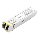 Transceptor Óptico SFP / Monomodo / 1.25 Gbps / 1550 nm / Alcance 80 km (262.4 ft) / LC/UPC Dúplex / DDM