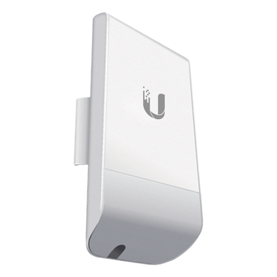 NanoStation airMAX locoM5 CPE,  hasta 150 Mbps, frecuencia 5 GHz (5170-5875 MHz) con antena integrada de 13 dBi