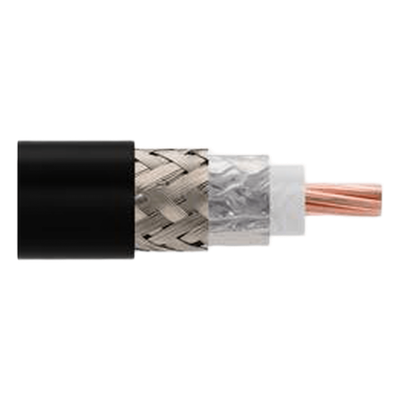 Metro de Cable Coaxial 50 Ohm, LMR600 Ultra Flexible, Cobre Trenzado de Núcleo, Cinta de Aluminio y Malla de Cobre EstaÑado para el Blindaje