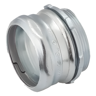 Conector de Compresión de Acero Galvanizado para Pared Delgada de 2\".