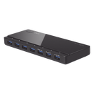 HUB USB 3.0 / 7 Puertos / Transferencia 5 Gbps / Alimentación 12V/2A / 165 x 65.5 x 17.5 mm (6.5 x 2.6 x 0.7 in)