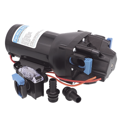 Bomba controlada por presión Par Max HD 4' a 12 Vca, alta presión 40 psi 15 lpm / 4 gpm