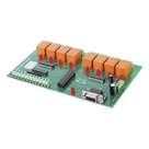 Tarjeta de Control Programable / 8 Puertas / 8 Relevadores Aislados / RS232 / 12-24 VCC y 24 VCA / 6.725 x 4.025 pulg