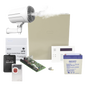 Kit de panel de alarma con generador de niebla de seguridad para disuasión de intrusos