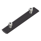Conector de empalme / Riel 5 y 8 / Aluminio anodizado / Ensamblaje rápido