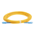 Jumper de Fibra Óptica / Monomodo OS2 / SC/UPC a SC/UPC / Simplex / 15 m (49.21 pies) / 3 mm