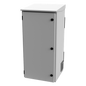 Gabinete de Exterior con Rack de 19\" de 24U con Ventiladores y Termostato, Se envía el Gabinete Armado (Montaje a poste o torre se vende por separado).